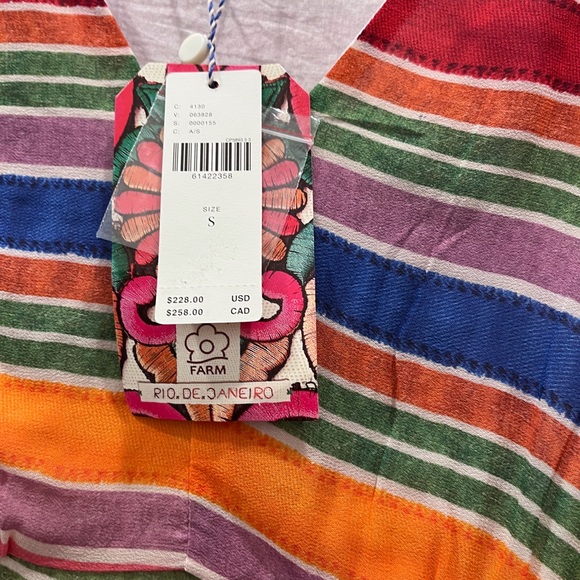 NWT Farm Rio Luana Colorful Maxi Dress S - Picture 4 of 4